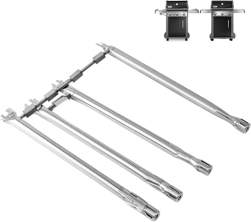 COGRICHBF Spirit 330 Grill Burner for Weber Spirit 300 Series Spirit 330, 335 Grills with Front Mounted Control Knobs, 18 Inch Burner Tube for Spirit E-330 Spirit SP-335 , 69787 68948 65518 Replacement Parts - Image 1